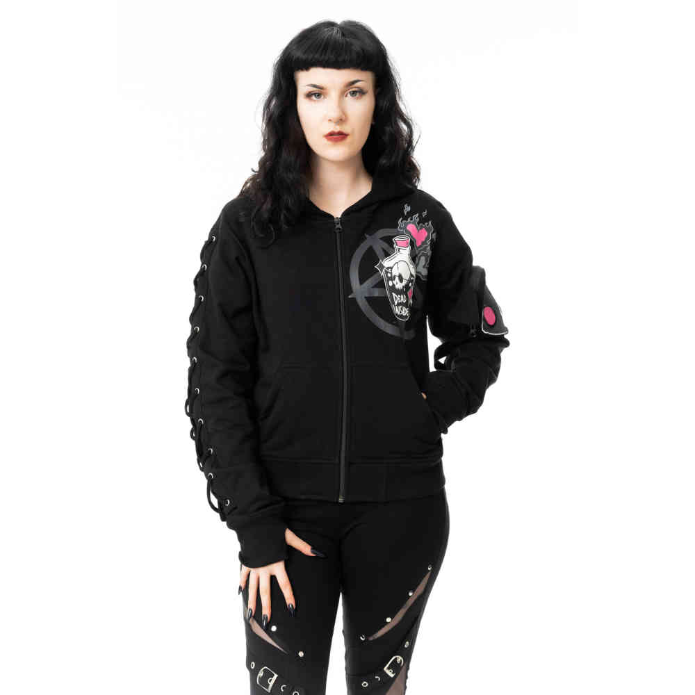 Cupcake Cult - Death Potion Hoodie - Black
